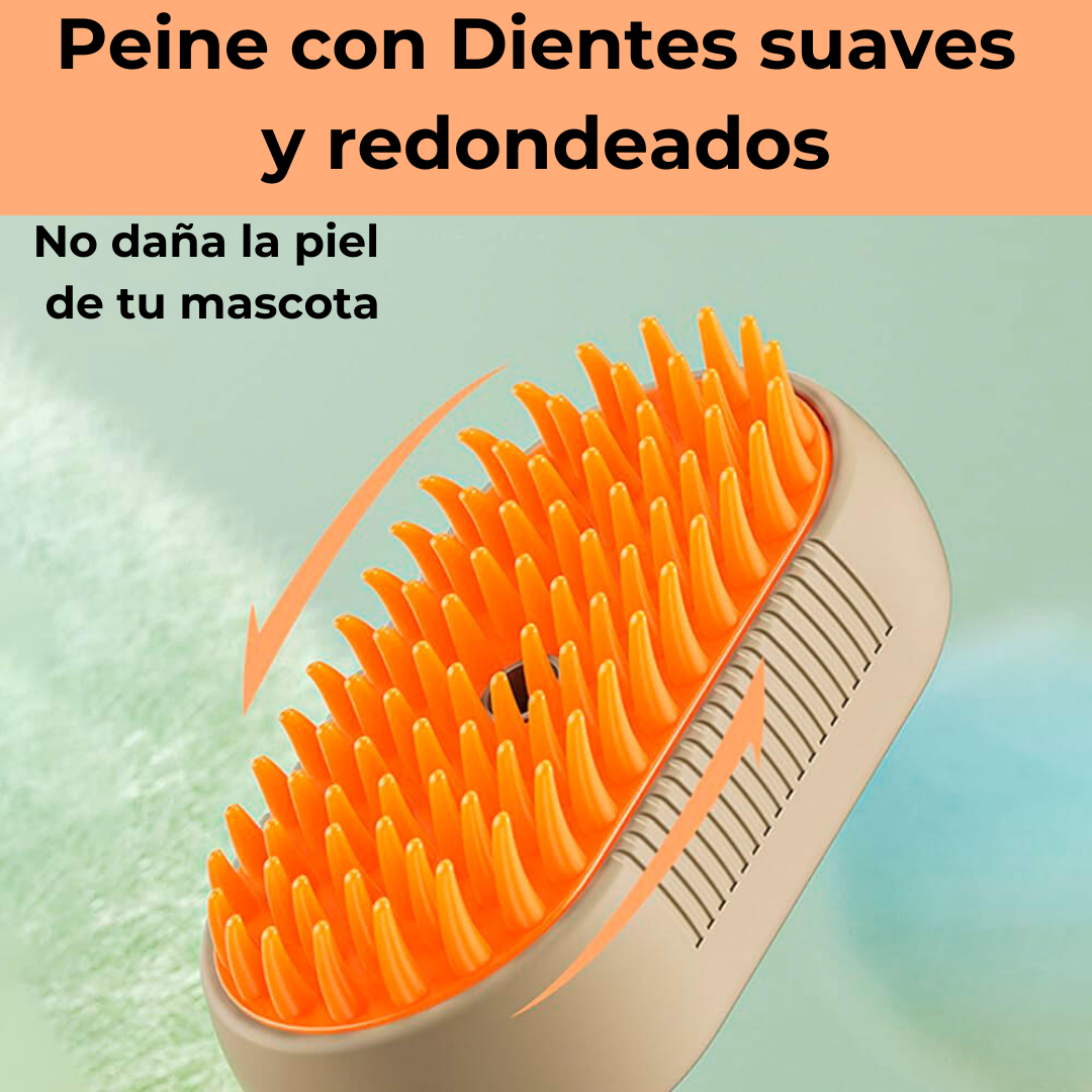 SpaPet+ Cepillo Vaporizador para Mascota