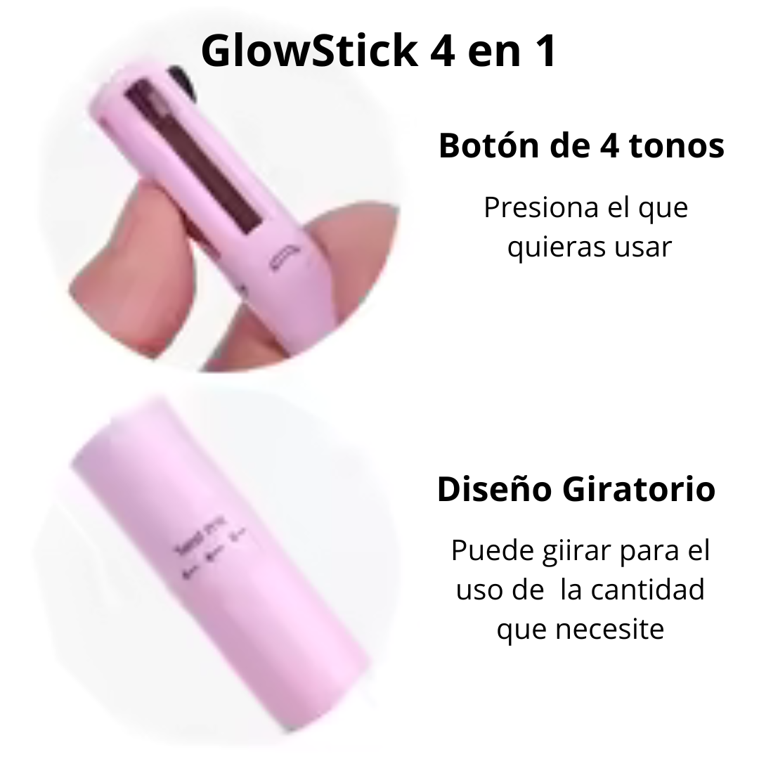 GlowStick 4 en 1 - Lápiz de maquillaje multifuncional